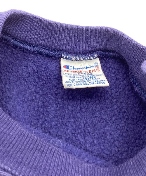 Champion（チャンピオン）Champion (チャンピオン) リバースウィーブスウェット / 刺繍タグ / 90s / USA製 ネイビー サイズ:XLの古着・服飾アイテム