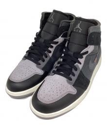 NIKE（ナイキ）の古着「Air Jordan 1 Mid CRAFT / エアジョーダン1 ミッド CRAFT "インサイド アウト」｜ブラック×グレー