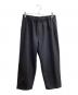 Graphpaper（グラフペーパー）の古着「Stretch Double Satin Track Pants / GM231-40061」｜ブラック