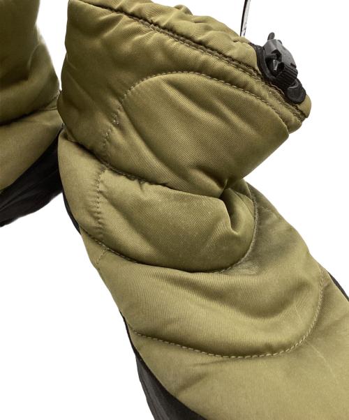 THE NORTH FACE（ザ ノース フェイス）THE NORTH FACE (ザ ノース フェイス) Nuptse Bootie WP Logo Short　/　NF52076 オリーブ サイズ:27cmの古着・服飾アイテム