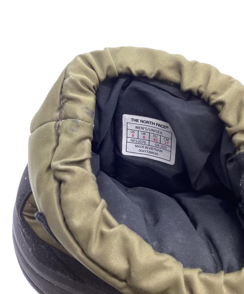 THE NORTH FACE（ザ ノース フェイス）THE NORTH FACE (ザ ノース フェイス) Nuptse Bootie WP Logo Short　/　NF52076 オリーブ サイズ:27cmの古着・服飾アイテム