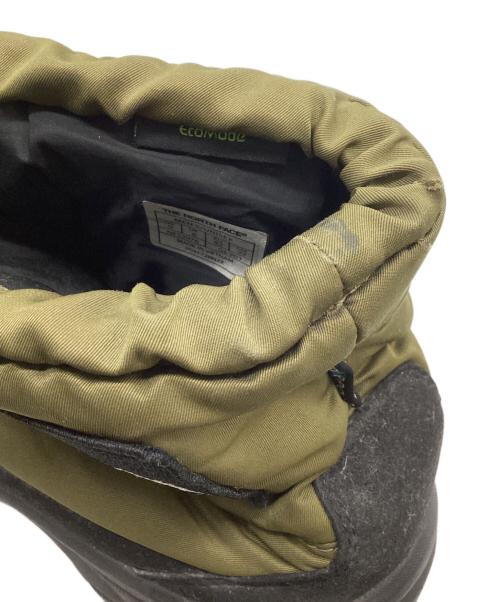 THE NORTH FACE（ザ ノース フェイス）THE NORTH FACE (ザ ノース フェイス) Nuptse Bootie WP Logo Short　/　NF52076 オリーブ サイズ:27cmの古着・服飾アイテム