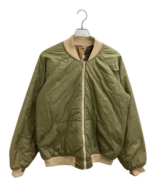 Columbia（コロンビア）Columbia (コロンビア) ダックハンターカモ リバーシブルジャケット オリーブ サイズ:Lの古着・服飾アイテム