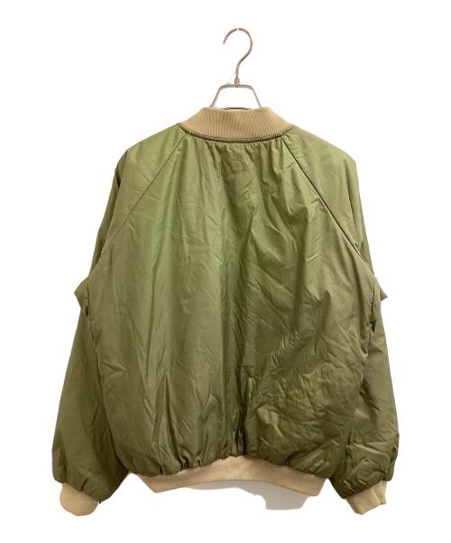 Columbia（コロンビア）Columbia (コロンビア) ダックハンターカモ リバーシブルジャケット オリーブ サイズ:Lの古着・服飾アイテム