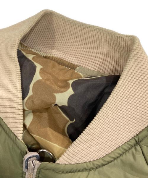 Columbia（コロンビア）Columbia (コロンビア) ダックハンターカモ リバーシブルジャケット オリーブ サイズ:Lの古着・服飾アイテム