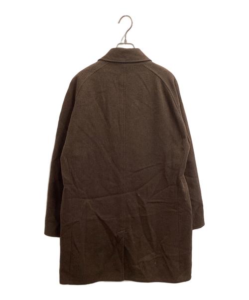 HUGO BOSS（ヒューゴ ボス）HUGO BOSS (ヒューゴ ボス) リバーシブルステンカラーコート ブラウン サイズ:46の古着・服飾アイテム