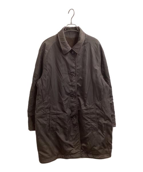 HUGO BOSS（ヒューゴ ボス）HUGO BOSS (ヒューゴ ボス) リバーシブルステンカラーコート ブラウン サイズ:46の古着・服飾アイテム
