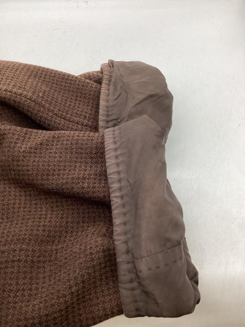 HUGO BOSS（ヒューゴ ボス）HUGO BOSS (ヒューゴ ボス) リバーシブルステンカラーコート ブラウン サイズ:46の古着・服飾アイテム