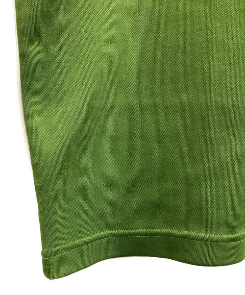 Davinci（ダヴィンチ）Davinci (ダヴィンチ) ストライプニットシャツ　/　70s グリーン サイズ:不明の古着・服飾アイテム