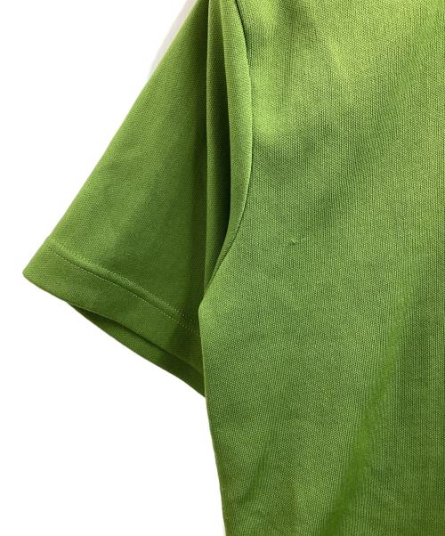 Davinci（ダヴィンチ）Davinci (ダヴィンチ) ストライプニットシャツ　/　70s グリーン サイズ:不明の古着・服飾アイテム