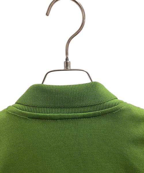 Davinci（ダヴィンチ）Davinci (ダヴィンチ) ストライプニットシャツ　/　70s グリーン サイズ:不明の古着・服飾アイテム