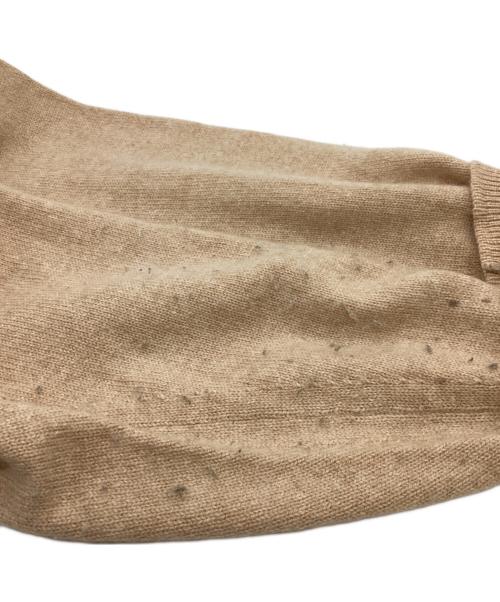 JOHNSTONS OF ELGIN（ジョンストンズ オブ エルガン）JOHNSTONS OF ELGIN (ジョンストンズ オブ エルガン) カシミヤニットカーディガン / スコットランド製 ベージュ サイズ:Sの古着・服飾アイテム