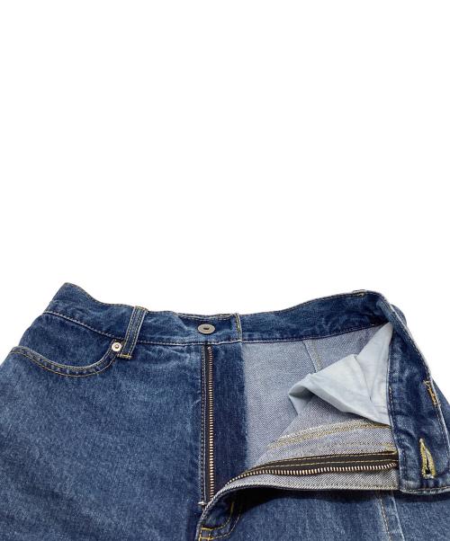 MAISON SPECIAL（メゾンスペシャル）MAISON SPECIAL (メゾンスペシャル) Layered Wrap Denim Pants / 21231465102 インディゴ サイズ:36の古着・服飾アイテム