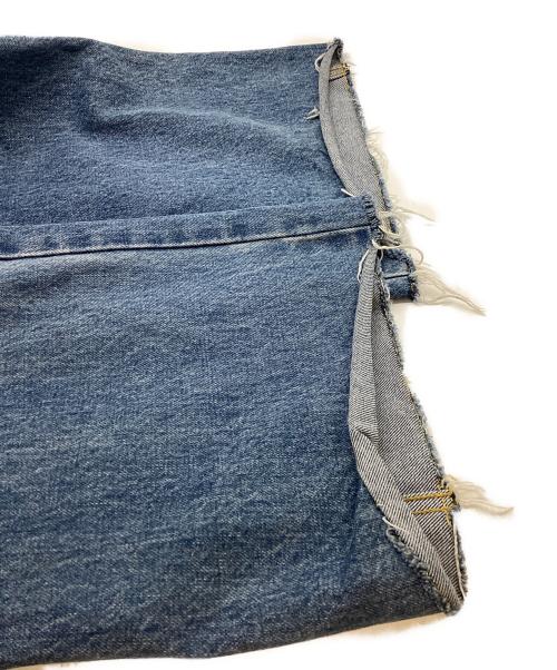 MAISON SPECIAL（メゾンスペシャル）MAISON SPECIAL (メゾンスペシャル) Layered Wrap Denim Pants / 21231465102 インディゴ サイズ:36の古着・服飾アイテム