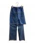 MAISON SPECIAL (メゾンスペシャル) Layered Wrap Denim Pants / 21231465102 インディゴ サイズ:36：6000円