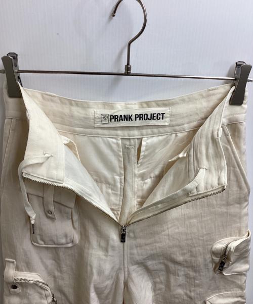 PRANK PROJECT（プランクプロジェクト）PRANK PROJECT (プランクプロジェクト) メニーポケットカーゴパンツ　/　31231465101 アイボリー サイズ:36の古着・服飾アイテム