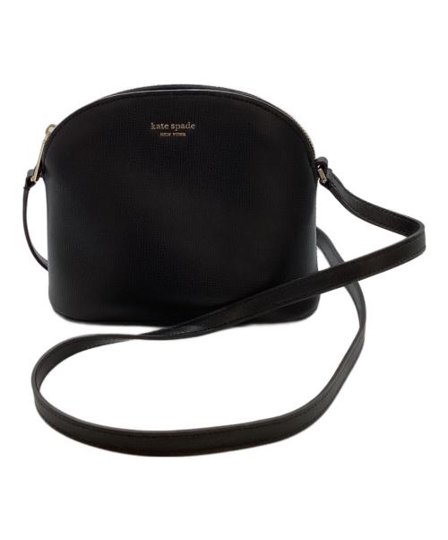 Kate Spade（ケイトスペード）Kate Spade (ケイトスペード) シルビアミディアムドームクロスボディバッグ　/　PXRUA270 ブラックの古着・服飾アイテム