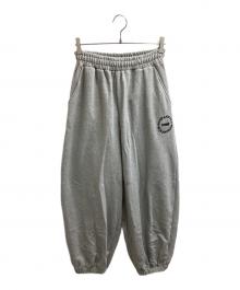 FCMM×WIND AND SEA（エフシーエムエム×ウィンダンシー）の古着「Round Wide Pants / コラボ スウェットパンツ / FC021050BW」｜グレー