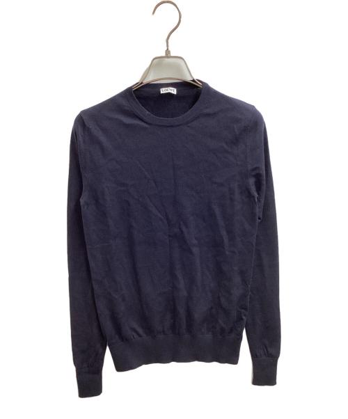 LOEWE（ロエベ）LOEWE (ロエベ) クルーネックニット / 17128862101 ネイビー サイズ:XSの古着・服飾アイテム