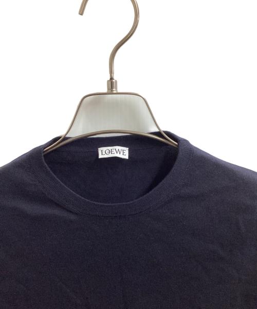 LOEWE（ロエベ）LOEWE (ロエベ) クルーネックニット / 17128862101 ネイビー サイズ:XSの古着・服飾アイテム
