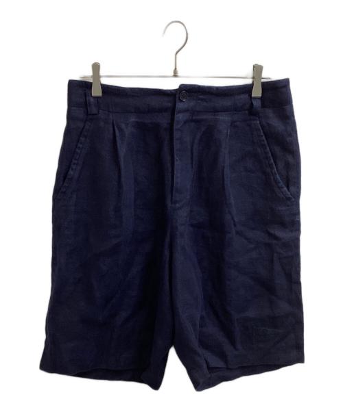 LOUIS VUITTON（ルイ ヴィトン）LOUIS VUITTON (ルイ ヴィトン) リネンショーツ ネイビー サイズ:Lの古着・服飾アイテム
