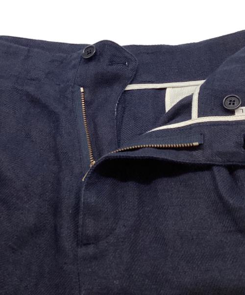 LOUIS VUITTON（ルイ ヴィトン）LOUIS VUITTON (ルイ ヴィトン) リネンショーツ ネイビー サイズ:Lの古着・服飾アイテム
