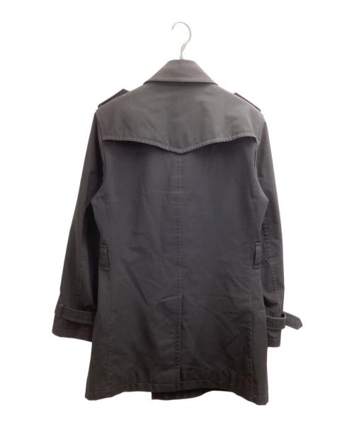 BURBERRY BLACK LABEL（バーバリーブラックレーベル）BURBERRY BLACK LABEL (バーバリーブラックレーベル) トレンチコート ブラック サイズ:Mの古着・服飾アイテム