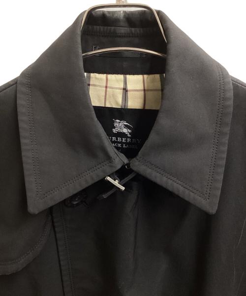 BURBERRY BLACK LABEL（バーバリーブラックレーベル）BURBERRY BLACK LABEL (バーバリーブラックレーベル) トレンチコート ブラック サイズ:Mの古着・服飾アイテム