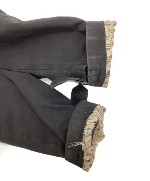 BURBERRY BLACK LABEL（バーバリーブラックレーベル）BURBERRY BLACK LABEL (バーバリーブラックレーベル) トレンチコート ブラック サイズ:Mの古着・服飾アイテム
