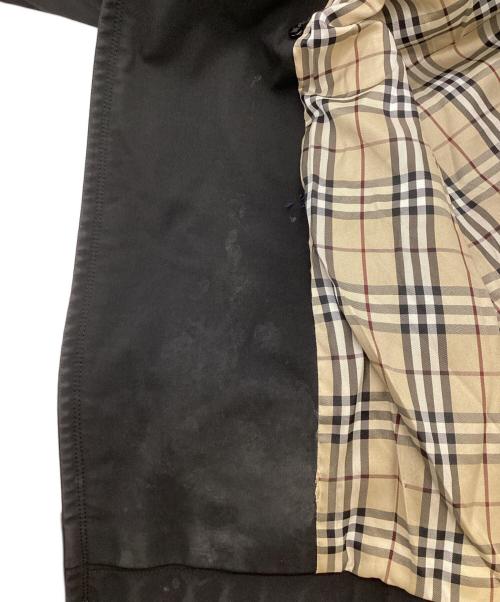 BURBERRY BLACK LABEL（バーバリーブラックレーベル）BURBERRY BLACK LABEL (バーバリーブラックレーベル) トレンチコート ブラック サイズ:Mの古着・服飾アイテム