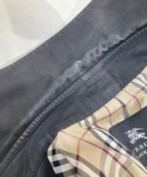 BURBERRY BLACK LABEL（バーバリーブラックレーベル）BURBERRY BLACK LABEL (バーバリーブラックレーベル) トレンチコート ブラック サイズ:Mの古着・服飾アイテム