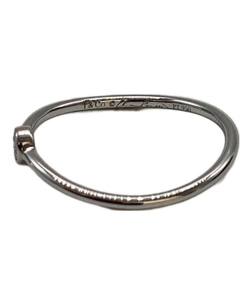 TIFFANY & Co.（ティファニー）Tiffany & Co. (ティファニー) ウェーブシングロウ リング / Pt950 /  11号 サイズ:11号の古着・服飾アイテム