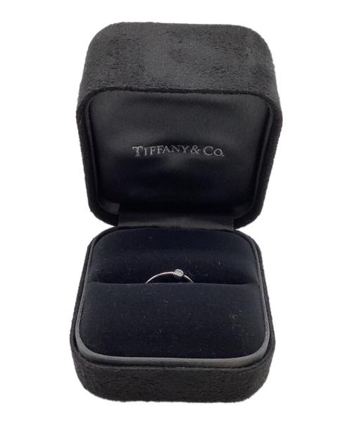TIFFANY & Co.（ティファニー）Tiffany & Co. (ティファニー) ウェーブシングロウ リング / Pt950 /  11号 サイズ:11号の古着・服飾アイテム