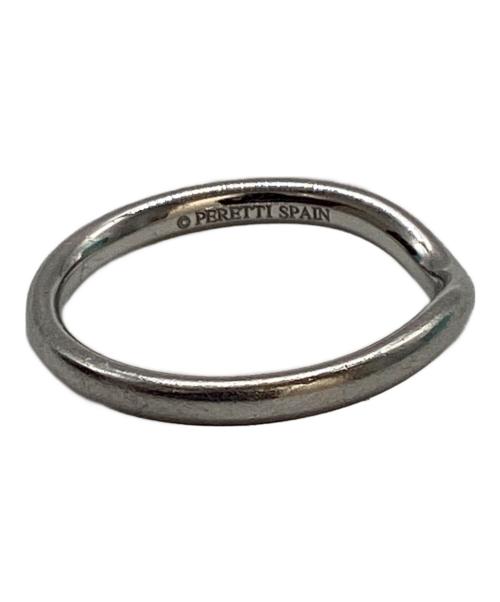 TIFFANY & Co.（ティファニー）Tiffany & Co. (ティファニー) カーブド バンドリング / Pt950 / 	11号 サイズ:11号の古着・服飾アイテム