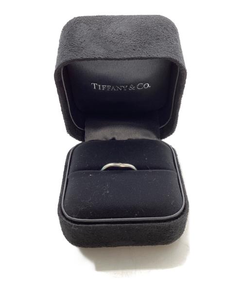 TIFFANY & Co.（ティファニー）Tiffany & Co. (ティファニー) カーブド バンドリング / Pt950 / 	11号 サイズ:11号の古着・服飾アイテム
