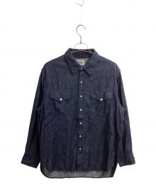 LEE×WACKO MARIA（リー×ワコマリア）の古着「デニムウエスタンシャツ / 	LB0549」｜インディゴ