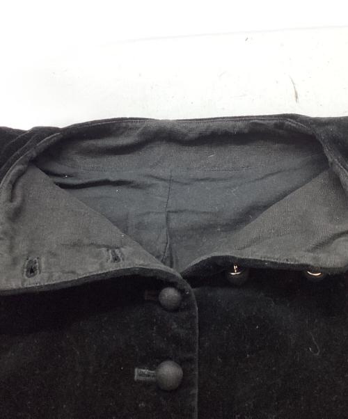 nest Robe（ネストローブ）nest Robe (ネストローブ) コットンベルベットリネンジャケット / 01183-1008-1 ブラック サイズ:Freeの古着・服飾アイテム