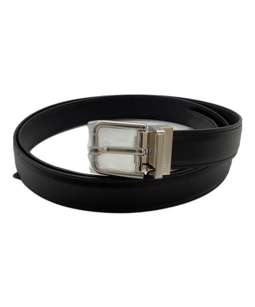 DOLCE & GABBANA（ドルチェ＆ガッバーナ）DOLCE & GABBANA (ドルチェ＆ガッバーナ) レザーベルト　/　BC4337 BS657 87653 ブラック 未使用品の古着・服飾アイテム