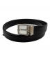 DOLCE & GABBANA（ドルチェ＆ガッバーナ）の古着「レザーベルト　/　BC4337 BS657 87653」｜ブラック