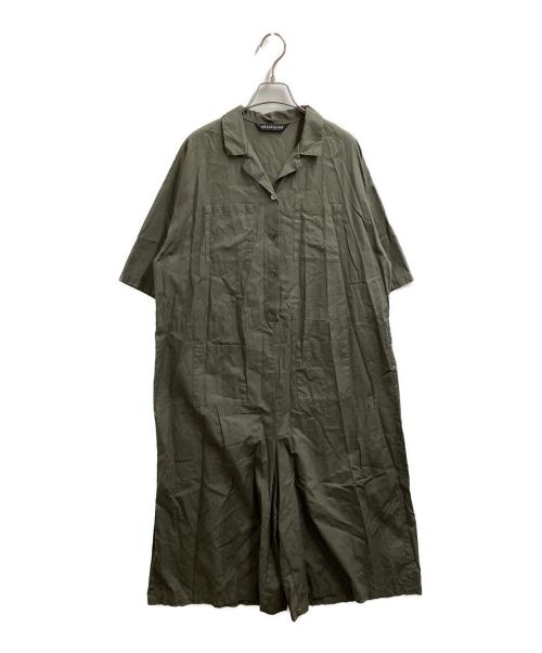 mizuiro-ind（ミズイロインド）mizuiro-ind (ミズイロインド) ジャンプスーツ オリーブ サイズ:不明の古着・服飾アイテム