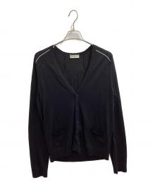 BALENCIAGA（バレンシアガ）の古着「ハイゲージニットカーディガン」｜ブラック