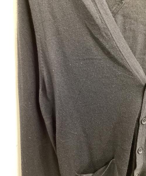 BALENCIAGA（バレンシアガ）BALENCIAGA (バレンシアガ) ハイゲージニットカーディガン ブラック サイズ:Sの古着・服飾アイテム