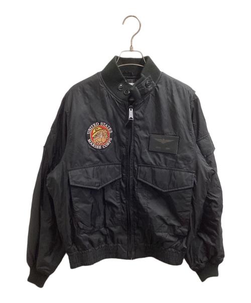 AVIREX（アヴィレックス）AVIREX (アヴィレックス) USMCライトWEPジャケット / 783-5252013  ブラック サイズ:Mの古着・服飾アイテム
