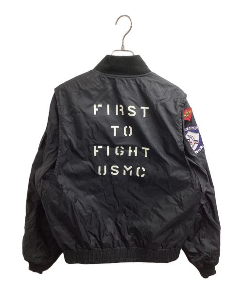 AVIREX（アヴィレックス）AVIREX (アヴィレックス) USMCライトWEPジャケット / 783-5252013  ブラック サイズ:Mの古着・服飾アイテム