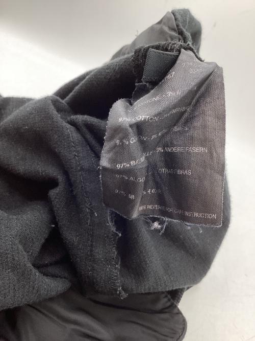 PRADA SPORTS（プラダスポーツ）PRADA SPORTS (プラダスポーツ) 裾ジップコーデュロイパンツ ブラック サイズ:42の古着・服飾アイテム