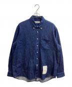 OUR LEGACYアワーレガシー）の古着「WORK SHOP SHIRT RAW DENIM　/　WS4242WR」｜ブルー
