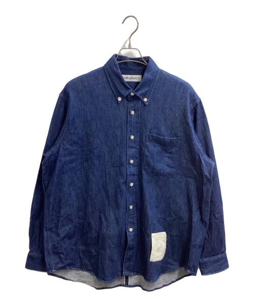 OUR LEGACY（アワーレガシー）OUR LEGACY (アワーレガシー) WORK SHOP SHIRT RAW DENIM　/　WS4242WR ブルー サイズ:Sの古着・服飾アイテム