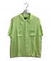 stussy（ステューシー）の古着「CONTRAST PICK STITCHED SHIRT / 1110235」｜イエロー