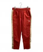 stussyステューシー）の古着「Panel Track Relaxed Pant / 116491」｜レッド