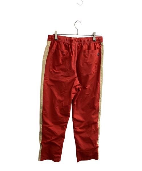 stussy（ステューシー）stussy (ステューシー) Panel Track Relaxed Pant / 116491 レッド サイズ:Sの古着・服飾アイテム